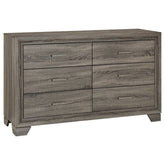 Orleans Furniture - Coaster - Wright 6-drawer Dresser Cabinet Brown Oak - 223343